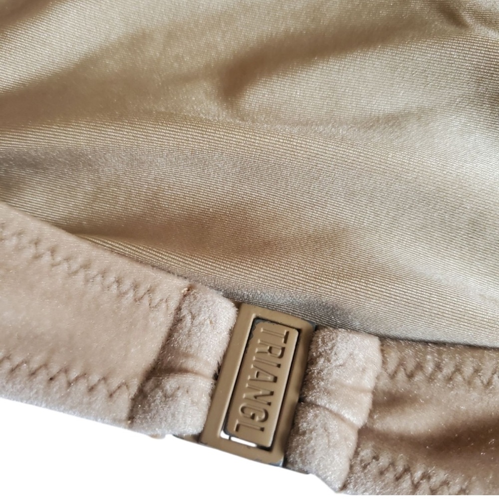 Triangl Swimwear Velvet Bikini in Beige - Picture 4 of 8